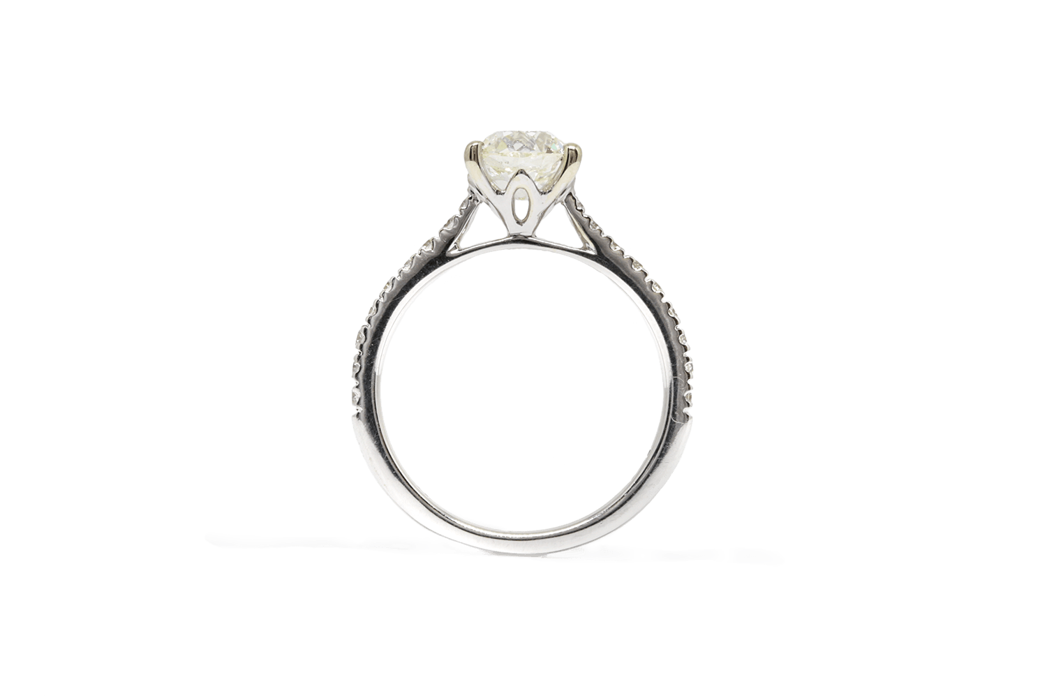 1 Carat Old Cut Diamond Ring